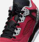 Spizike Low Toro Mens Lifestyle Shoe - Red Black Wolf Grey