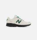 Made in USA 990v4 Macadamia Mens Lifestyle Shoe - Black Details Green