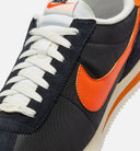 Cortez Textile Mens Lifestyle Shoe - Black Orange