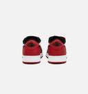 Air Jordan 1 Retro Low OG Black Toe Grade School Lifestyle Shoe - Black Toe