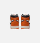 Air Jordan 1 Retro High OG Shattered Backboard Mens Lifestyle Shoe - Black Orange