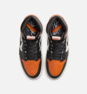 Air Jordan 1 Retro High OG Shattered Backboard Mens Lifestyle Shoe - Black Orange